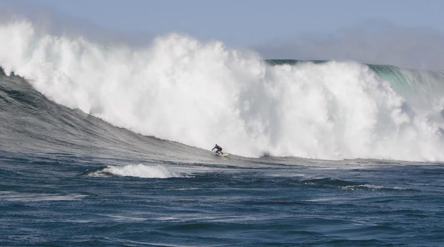 Sine Qua Non: Психологията на сърфиращите гигантски вълни