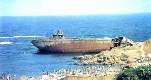 Корабокрушението на гръцкия кораб Свети Никола в Ахтопол през 1963 г.