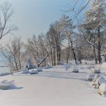 Зимно и снежно Царево - 2017