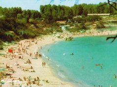 Централният плаж в Царево през годините