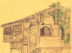 Поглед към работилницата за автентична странджанска архитектура в село Кости 2017 (Галерия)