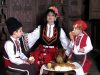 Странджанската народна песен "Блазя му, мале, на Георги", изпълнена от народната певица Жечка Сланинкова.